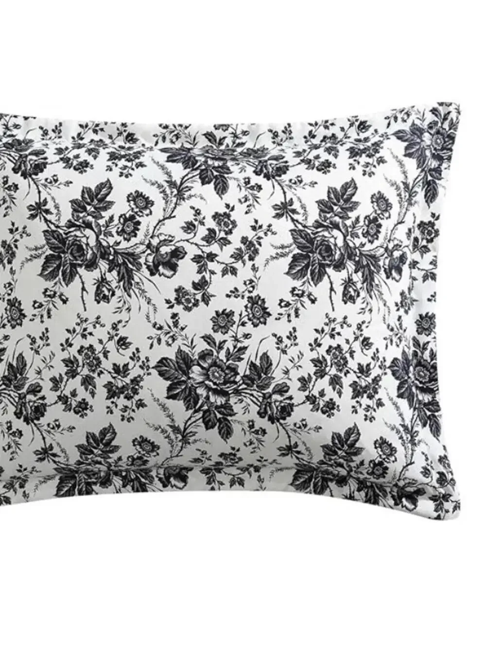 Whimsigoth Betsey Johnson King Duvet Black White Floral Cover matching Pillow
